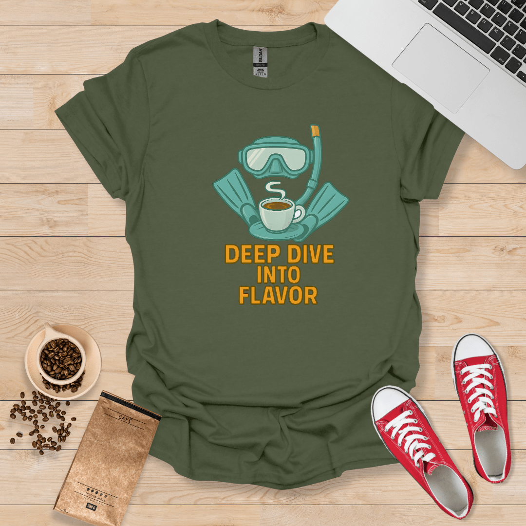 Deep Dive into Flavor T-Shirt