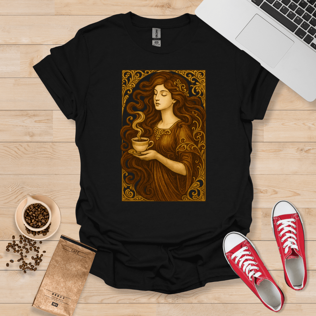 Art Nouveau Coffee T-Shirt