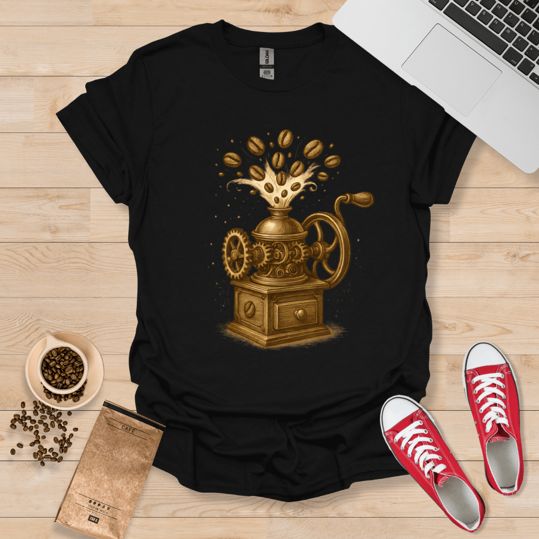 Steampunk Coffeegrinder T-Shirt