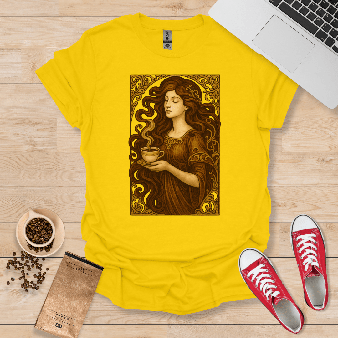 Art Nouveau Coffee T-Shirt