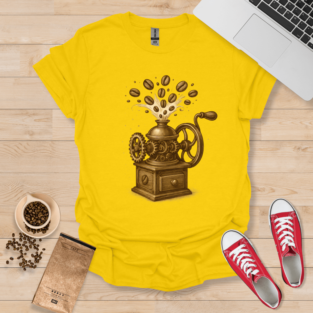 Steampunk Coffeegrinder T-Shirt