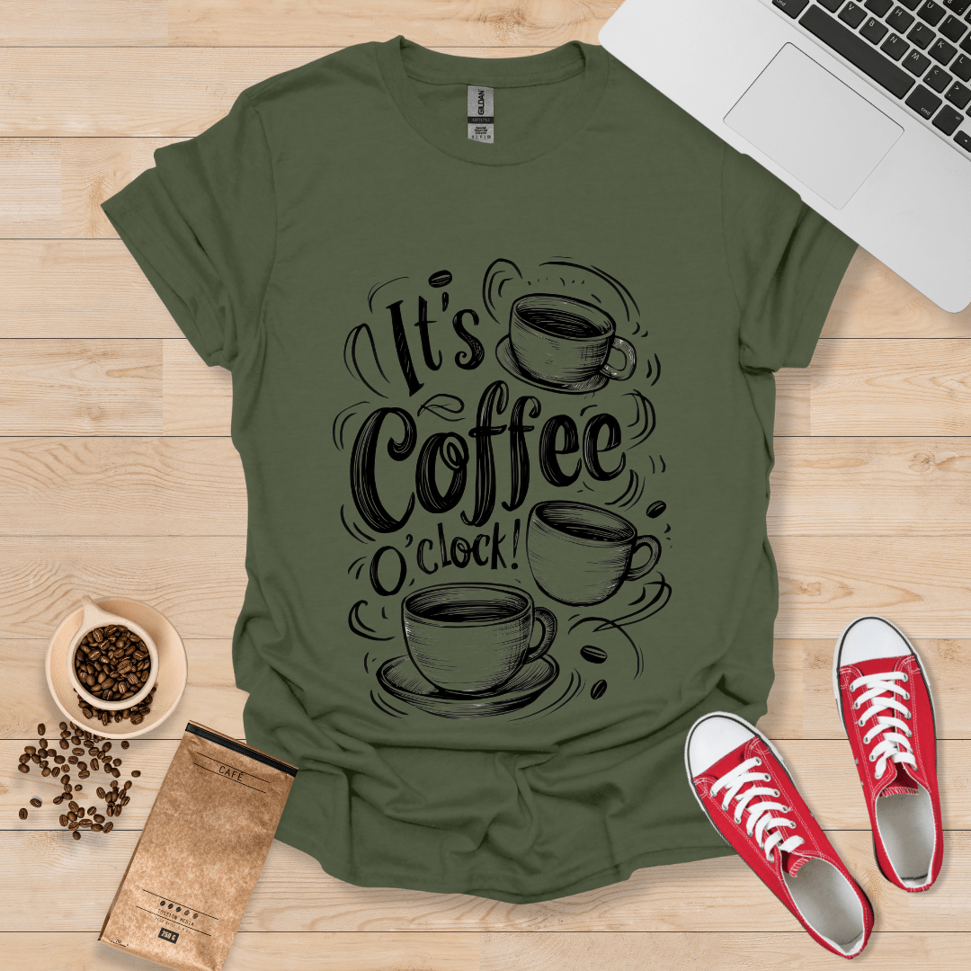 It's Coffee O'Clock T-Shirt