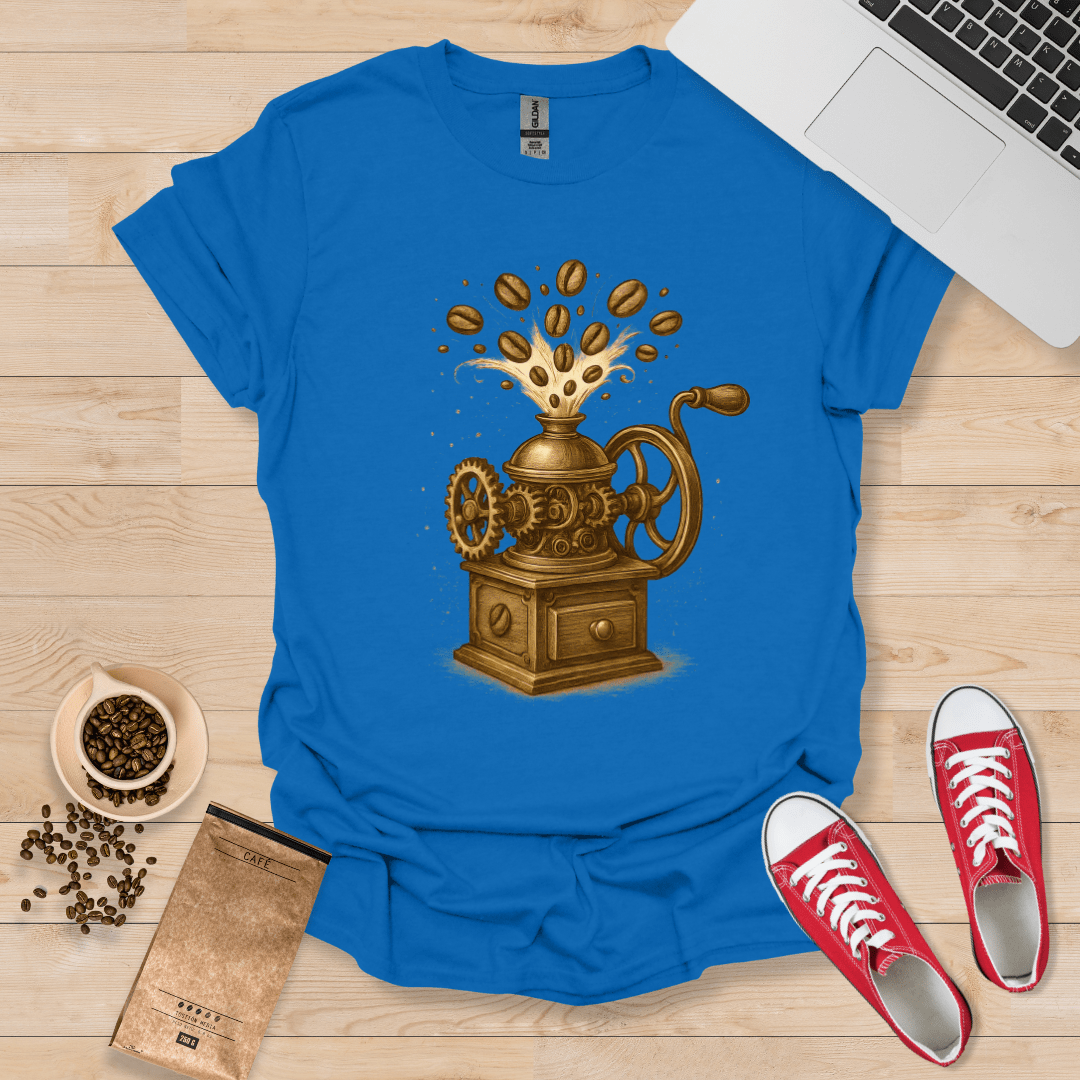 Steampunk Coffeegrinder T-Shirt