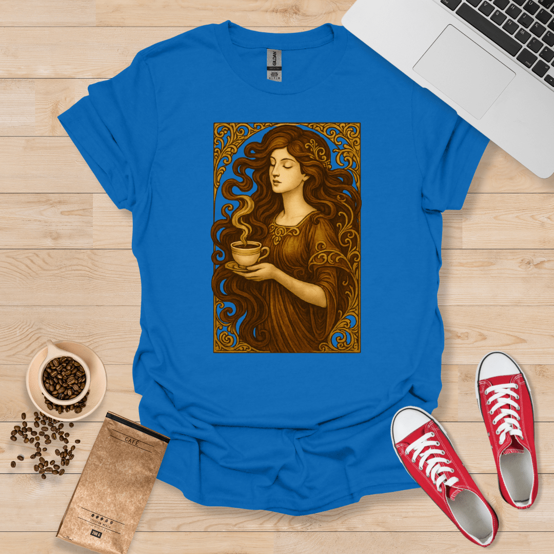 Art Nouveau Coffee T-Shirt