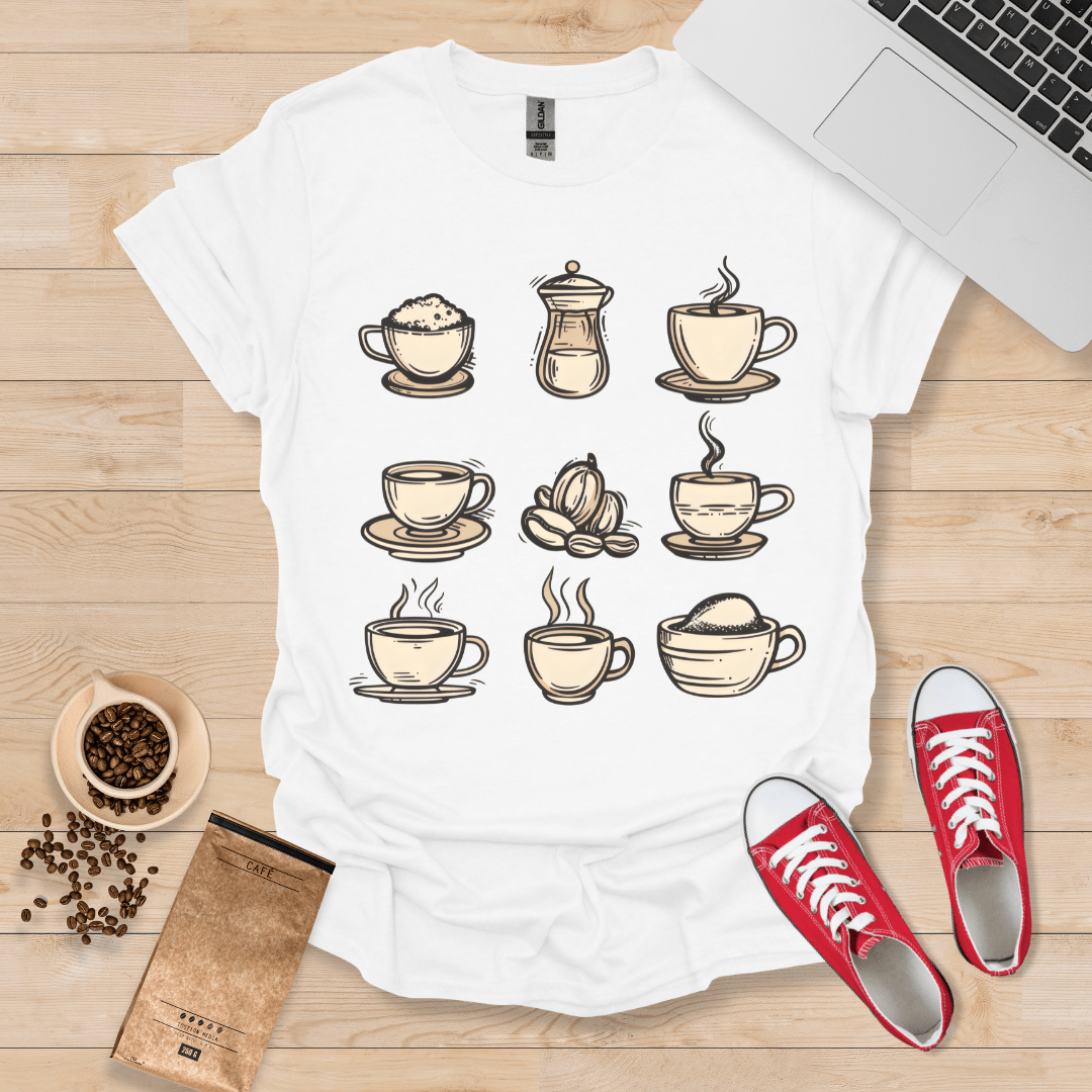 Coffee Tattoos T-Shirt
