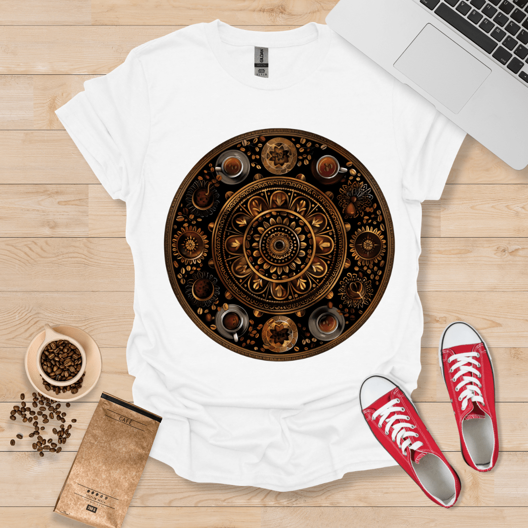 Coffee Mandala T-Shirt