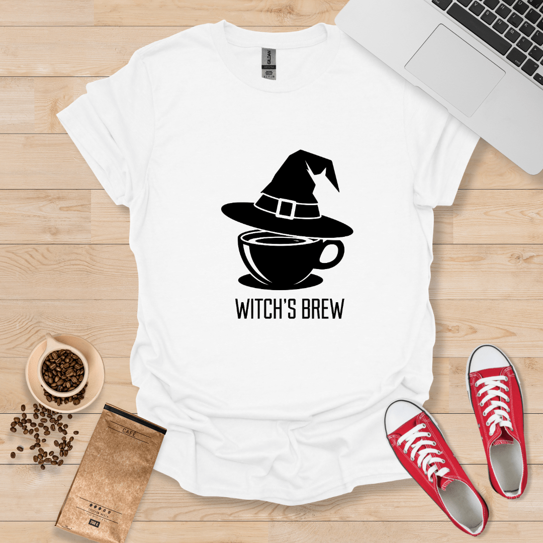 T-Shirt mit Aufdruck „Hexengebräu“