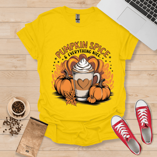 Pumpkin Spice and Everything Nice T-Shirt