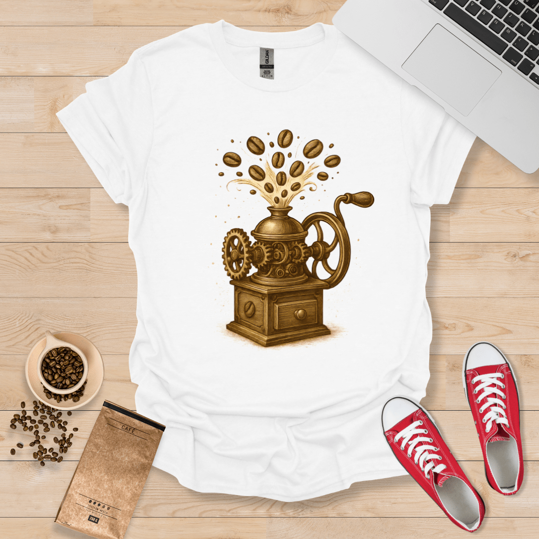 Steampunk Coffeegrinder T-Shirt